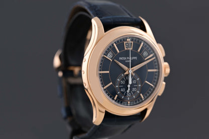 Patek Philippe Annual Calendar Chronograph - 5905R-010 - Rose Gold - Blue Dial - 2026