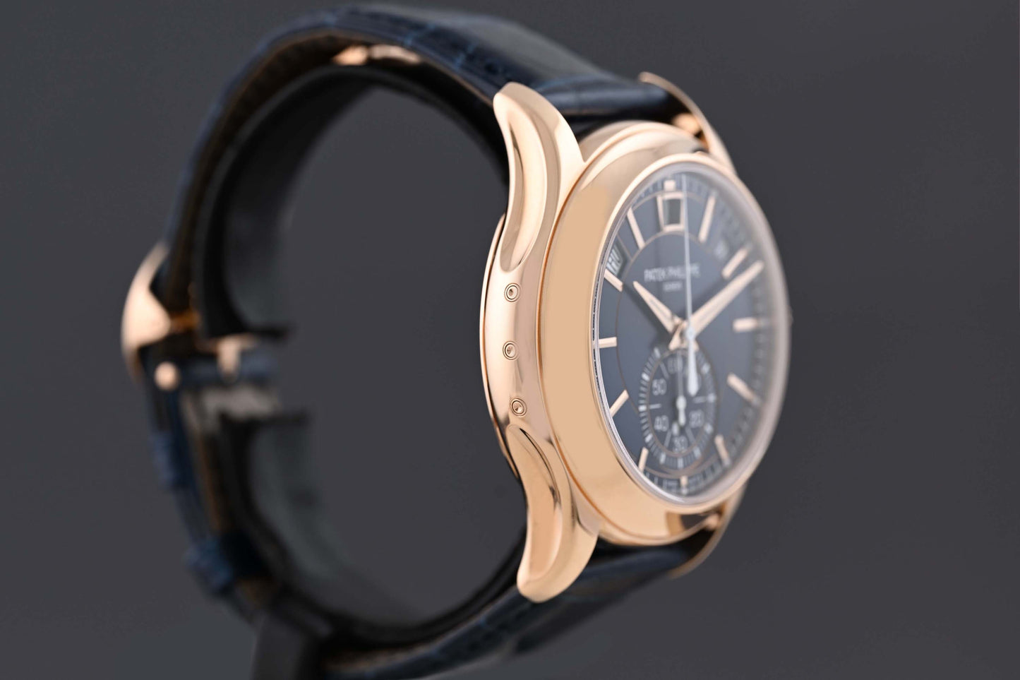 Patek Philippe Annual Calendar Chronograph - 5905R-010 - Rose Gold - Blue Dial - 2026