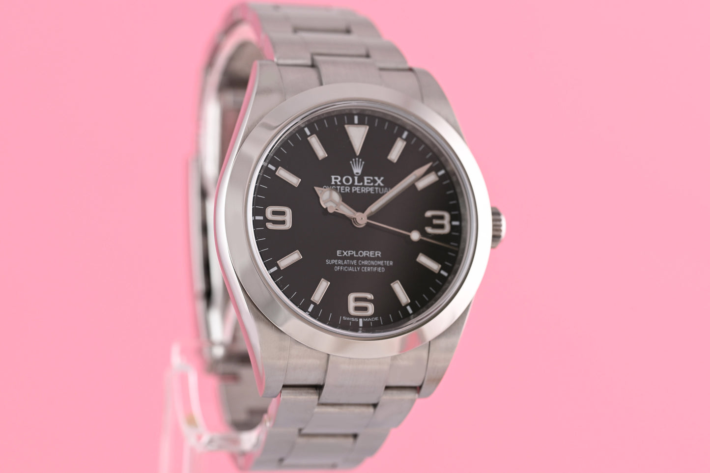 Rolex Explorer I 39 mm - 214270 - Full Set