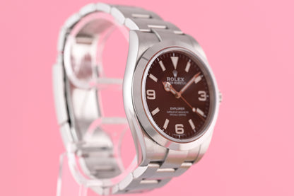 Rolex Explorer I 39 mm - 214270 - Full Set
