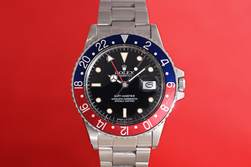 Rolex GMT Master 16750 - Pepsi - Vintage