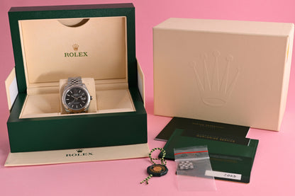 Rolex Datejust 41 - 126334 Rhodium Dial - Full Set