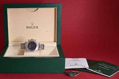 Rolex Daytona White Gold 116509 - Racing Dial - Full Set - LC100