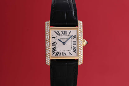 Cartier Tank Française Midsize 18k Yellow Gold