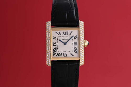 Cartier Tank Française Midsize 18k Yellow Gold