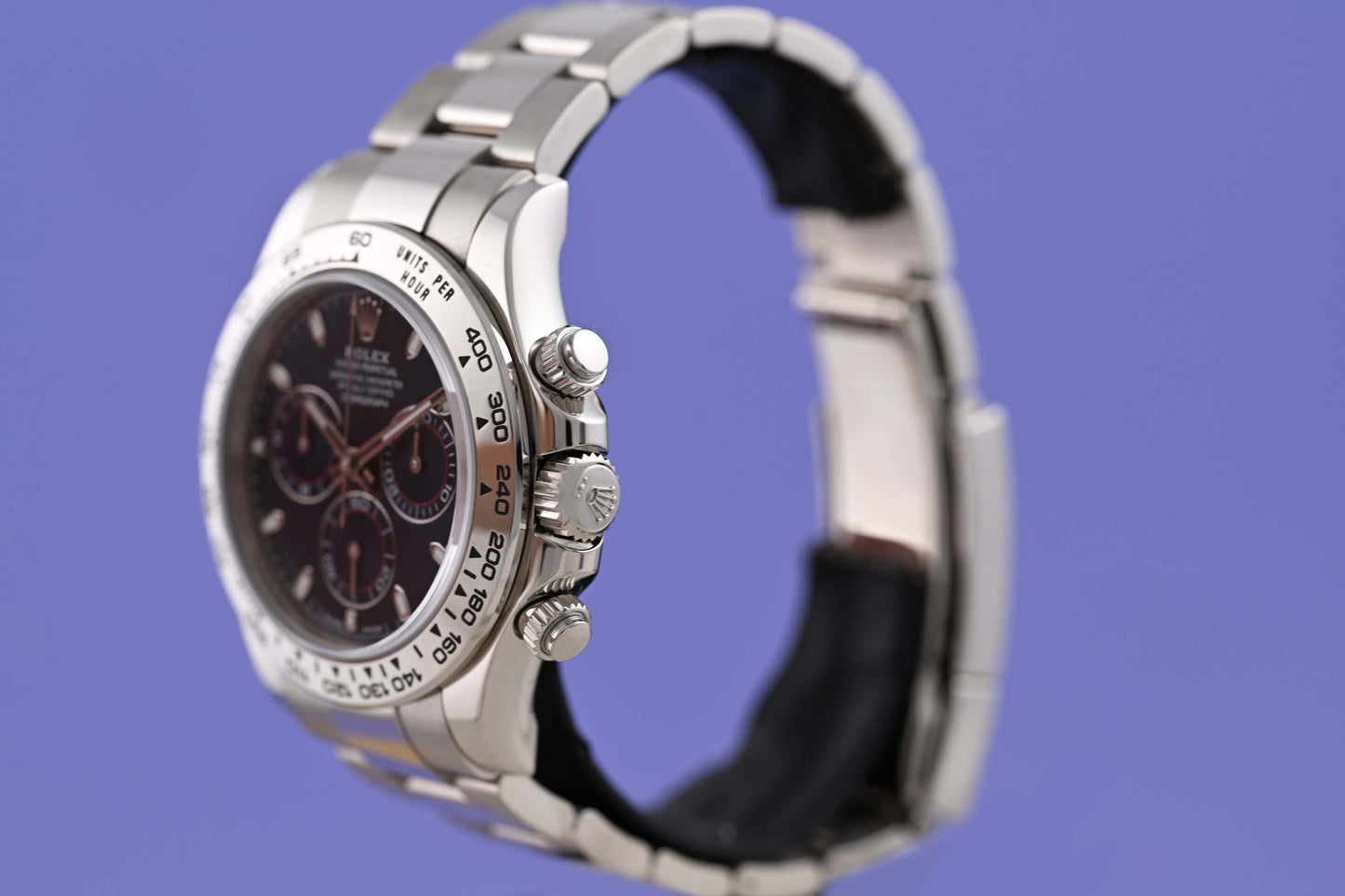 Rolex Daytona Weißgold 116509 - Blue Dial - Full Set