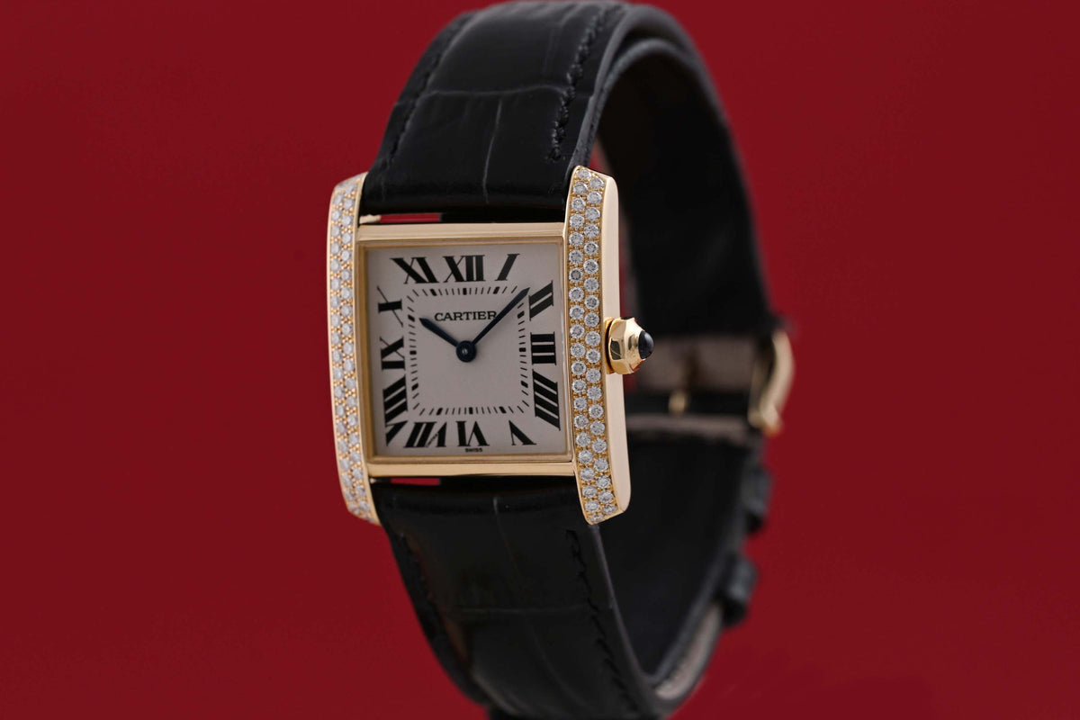 Cartier Tank Française Midsize 18k Yellow Gold
