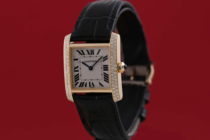 Cartier Tank Française Midsize 18k Yellow Gold