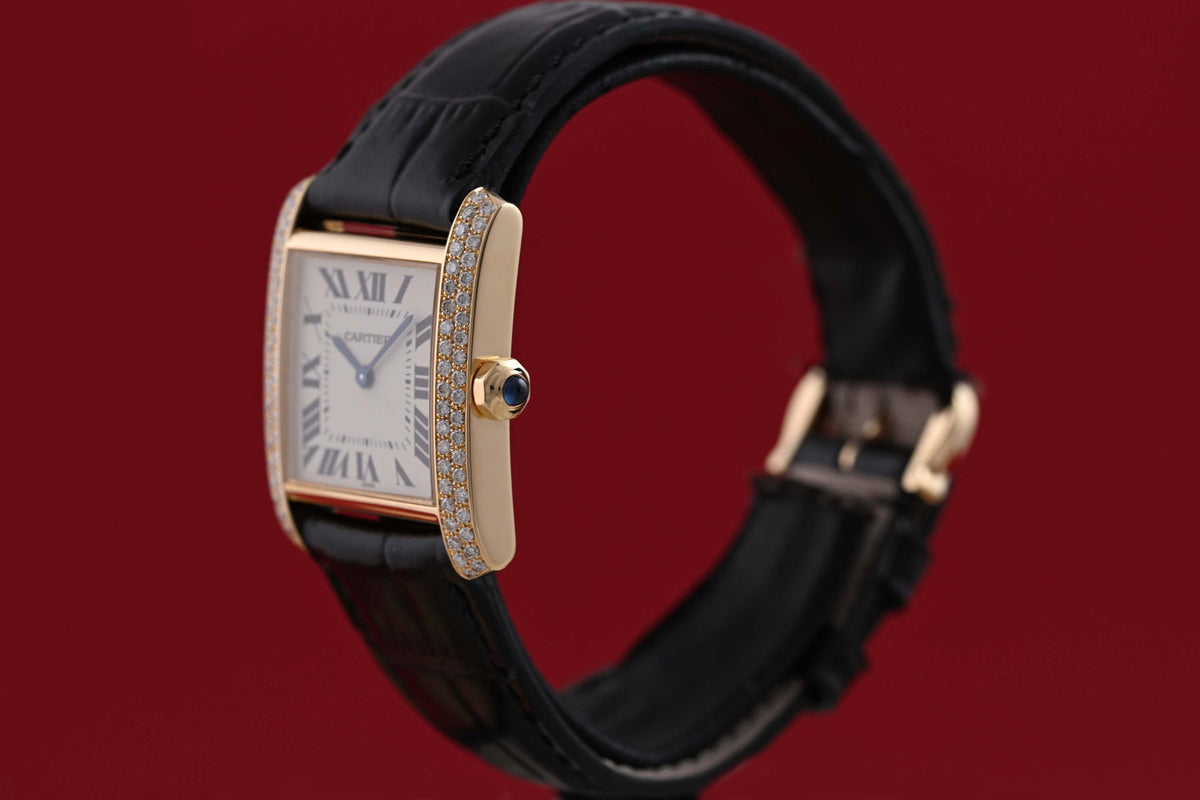 Cartier Tank Française Midsize 18k Yellow Gold