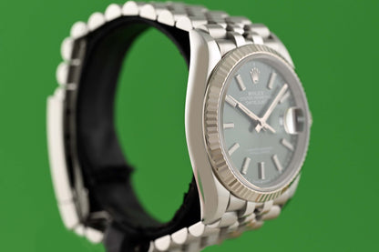 Rolex Oyster Perpetual Datejust 126234 - Green Dial - Full Set