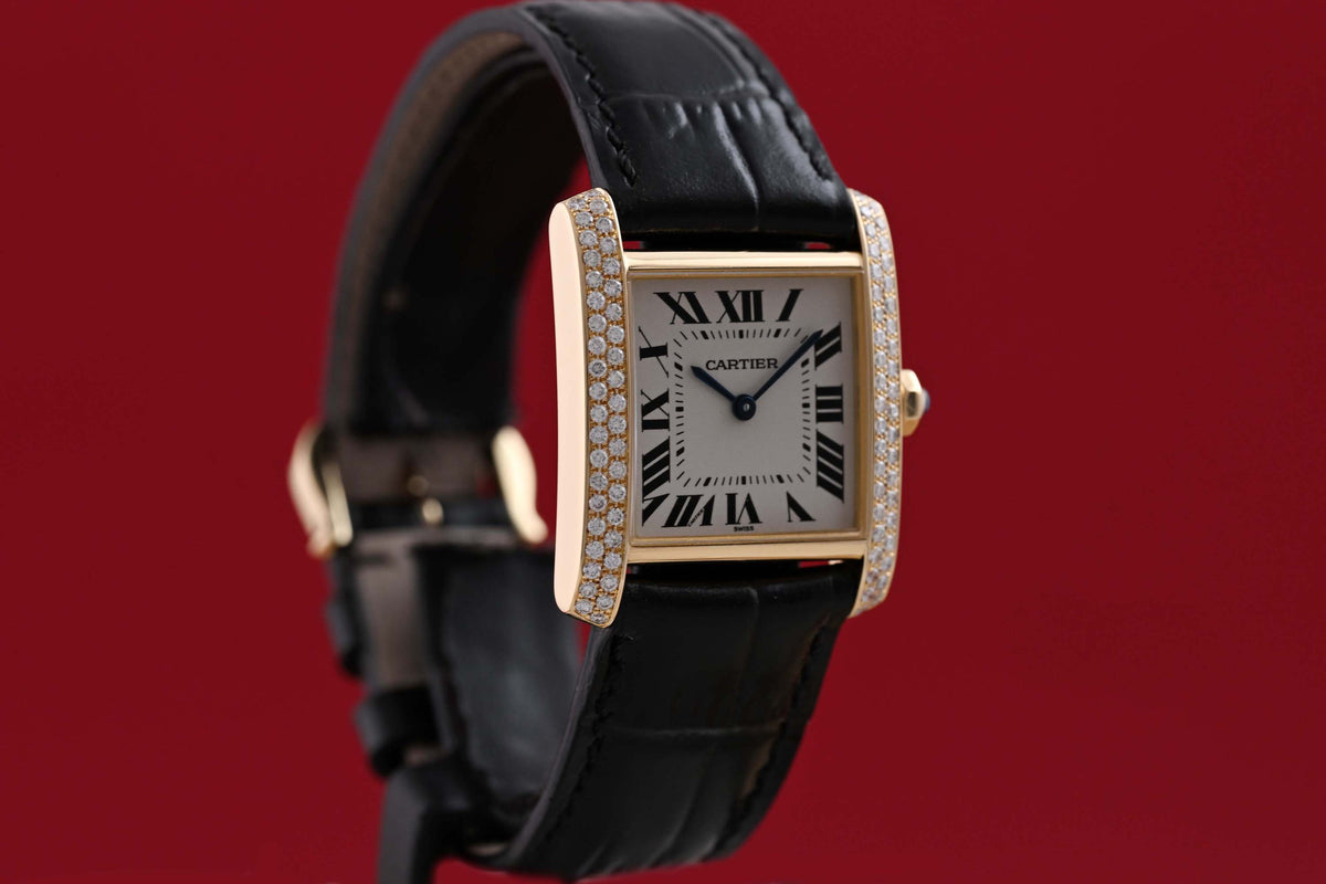 Cartier Tank Française Midsize 18k Yellow Gold