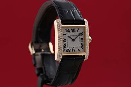 Cartier Tank Française Midsize 18k Yellow Gold