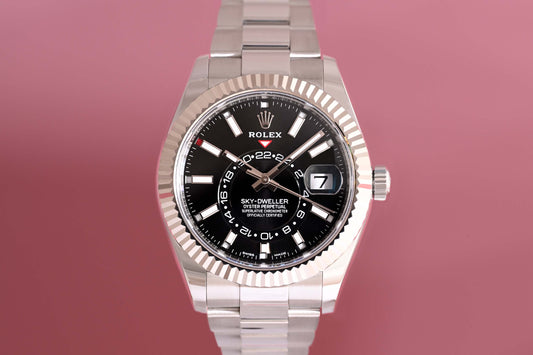 Rolex Sky-Dweller 326934 - Black Dial - Full Set