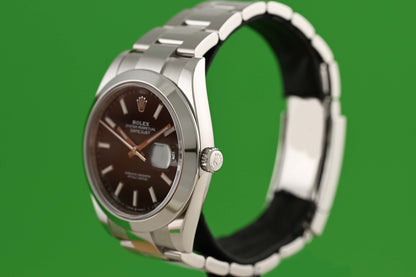 Rolex Datejust 41 - 126300 - Black Dial - Full Set - LC100