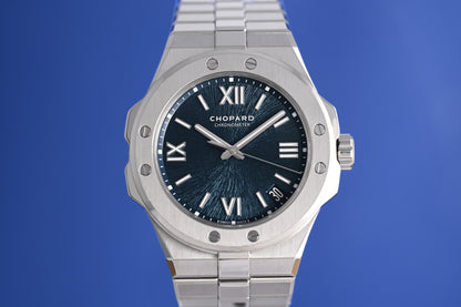 Chopard Alpine Eagle Large - Full Set - Blue Dial