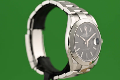 Rolex Datejust 41 - 126300 - Black Dial - Full Set - LC100