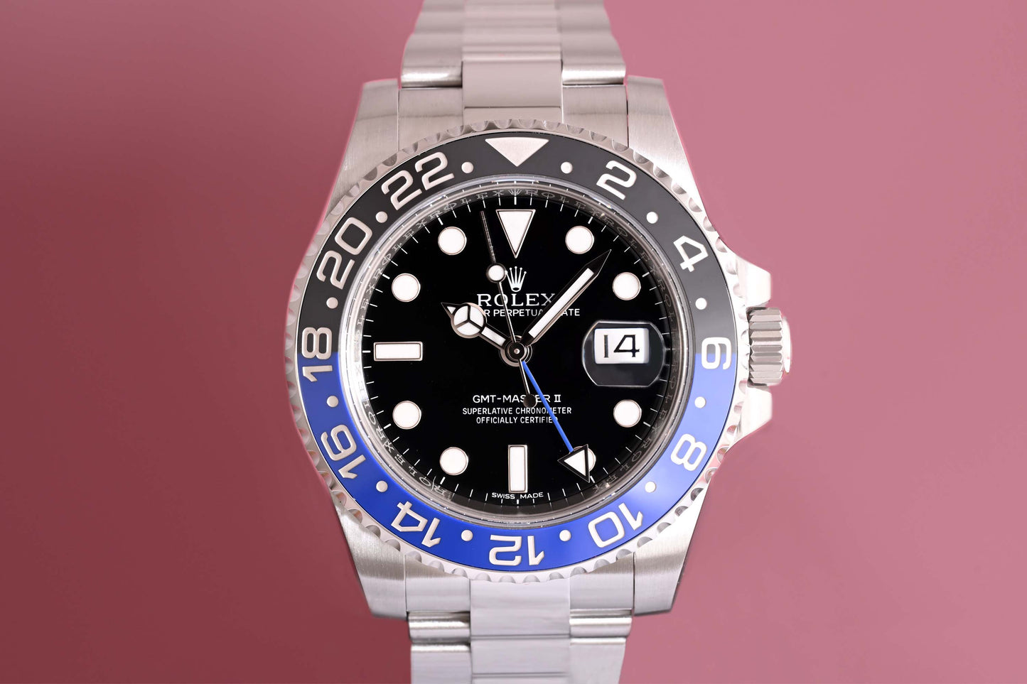 Rolex GMT Master II Batman 116710BLNR - Full Set - LC100