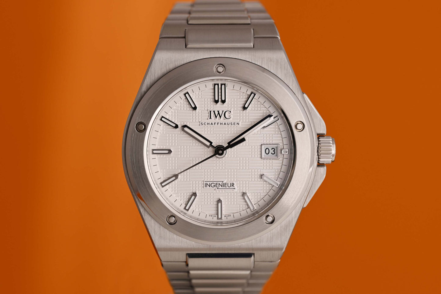 IWC Ingenieur Automatic 40 - White Dial - Full Set - NEW