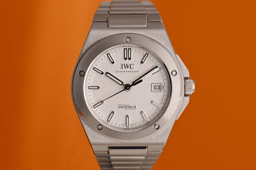 IWC Ingenieur Automatic 40 - White Dial - Full Set - NEW
