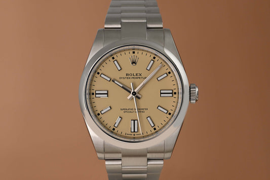 Rolex Oyster Perpetual 41mm 134300 - Beige - Full Set - NEW 2026