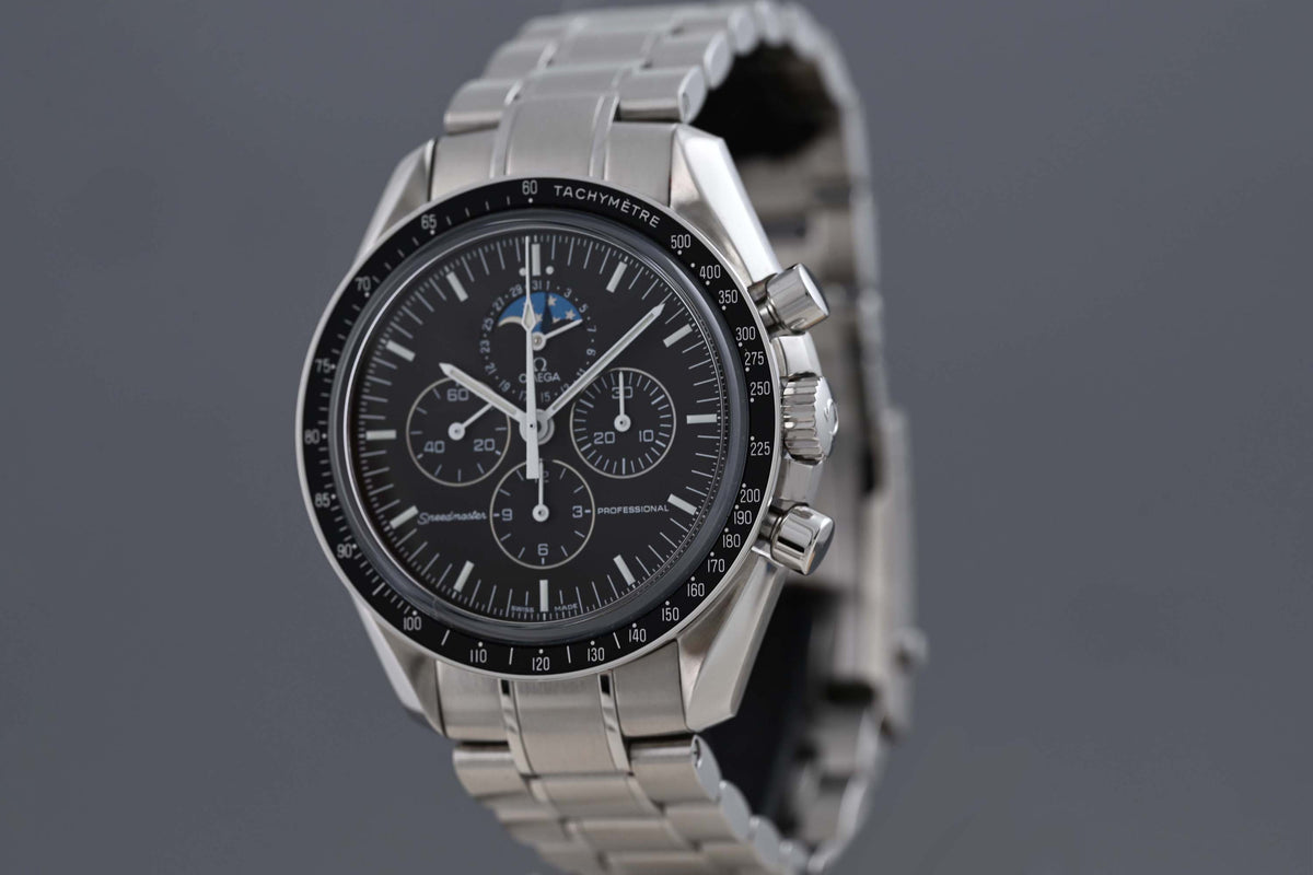 Omega Speedmaster Moonwatch Professional Moonphase - Full Set