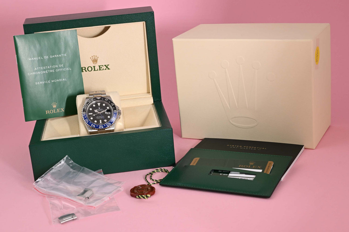 Rolex GMT Master II Batman 116710BLNR - Full Set - LC100