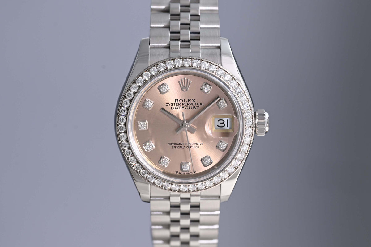 Rolex Lady Datejust 28mm - Full Set - Pink Dial