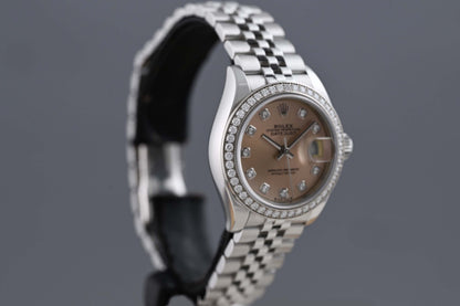 Rolex Lady Datejust 28mm - Full Set - Pink Dial