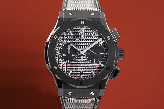 Hublot Classic Fusion Chronograph Italia Independent Ceramic "Prince de Galles" - Full Set