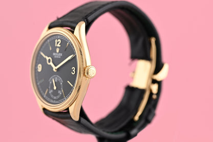Rolex 1908 - Black Dial - Ref. 52508 - Gelbgold