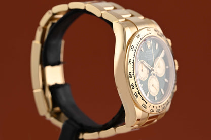 Rolex Daytona Gelbgold 126508 - Full Set - Green Dial - Like New 2025 - John Mayer 2.0