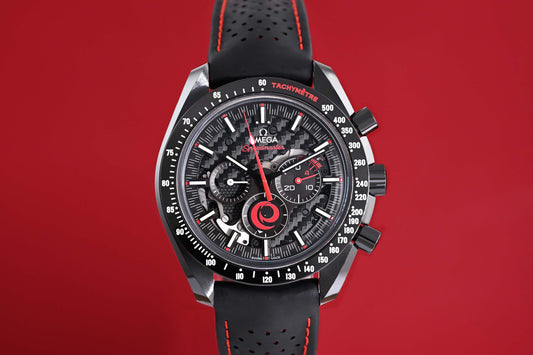 Omega Speedmaster Dark Side Of The Moon 'Alinghi' - Full Set