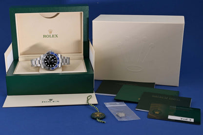 Rolex GMT Master II Batman 126710BLNR - Full Set