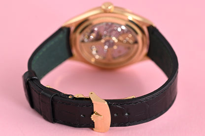 Rolex 1908 - Black Dial - Ref. 52508 - Gelbgold