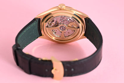 Rolex 1908 - Black Dial - Ref. 52508 - Gelbgold