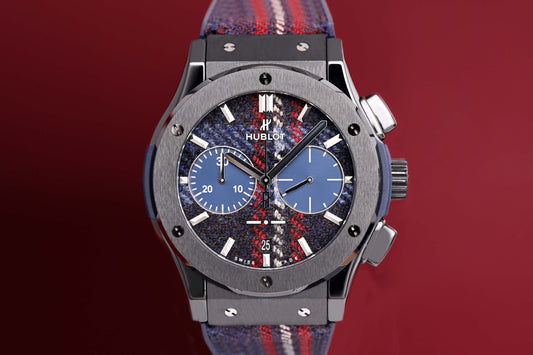 Hublot Classic Fusion Ceramic Tartan Limited Edition - Full Set