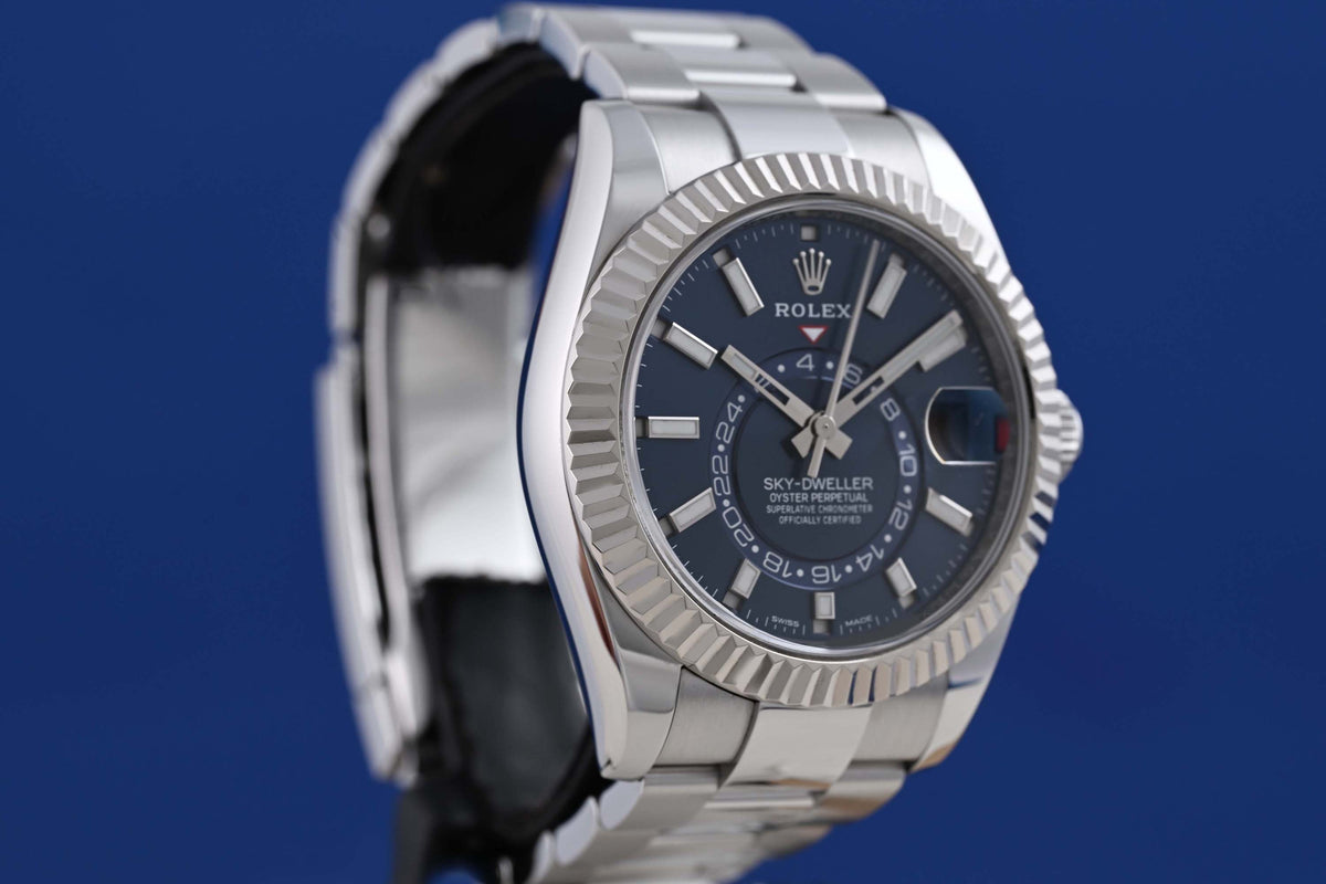 Rolex Sky-Dweller 326934 - Blue Dial - Full Set