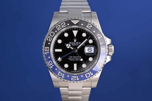 Rolex GMT Master II Batman 126710BLNR - Full Set
