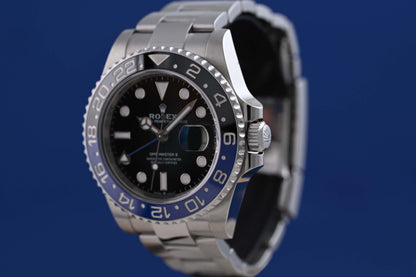 Rolex GMT Master II Batman 126710BLNR - Full Set