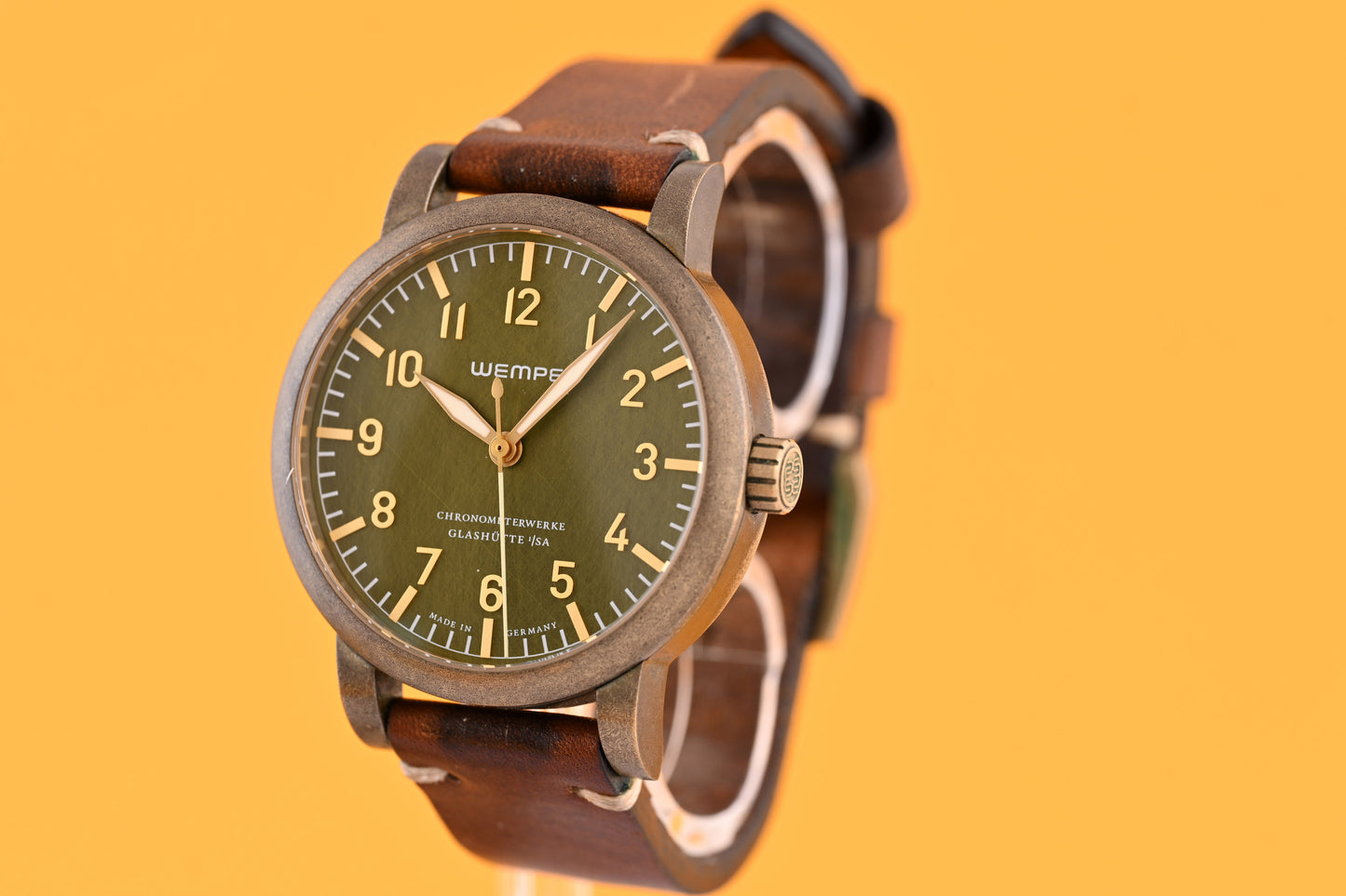 Wempe Chronometerwerke Automatic Pilot's Watch Limited - Full Set
