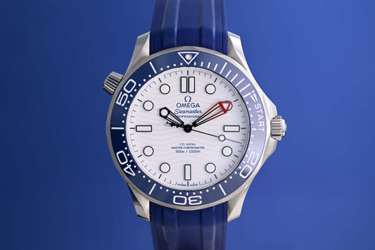Omega Seamaster Diver 300M America's Cup - Full Set - White Dial