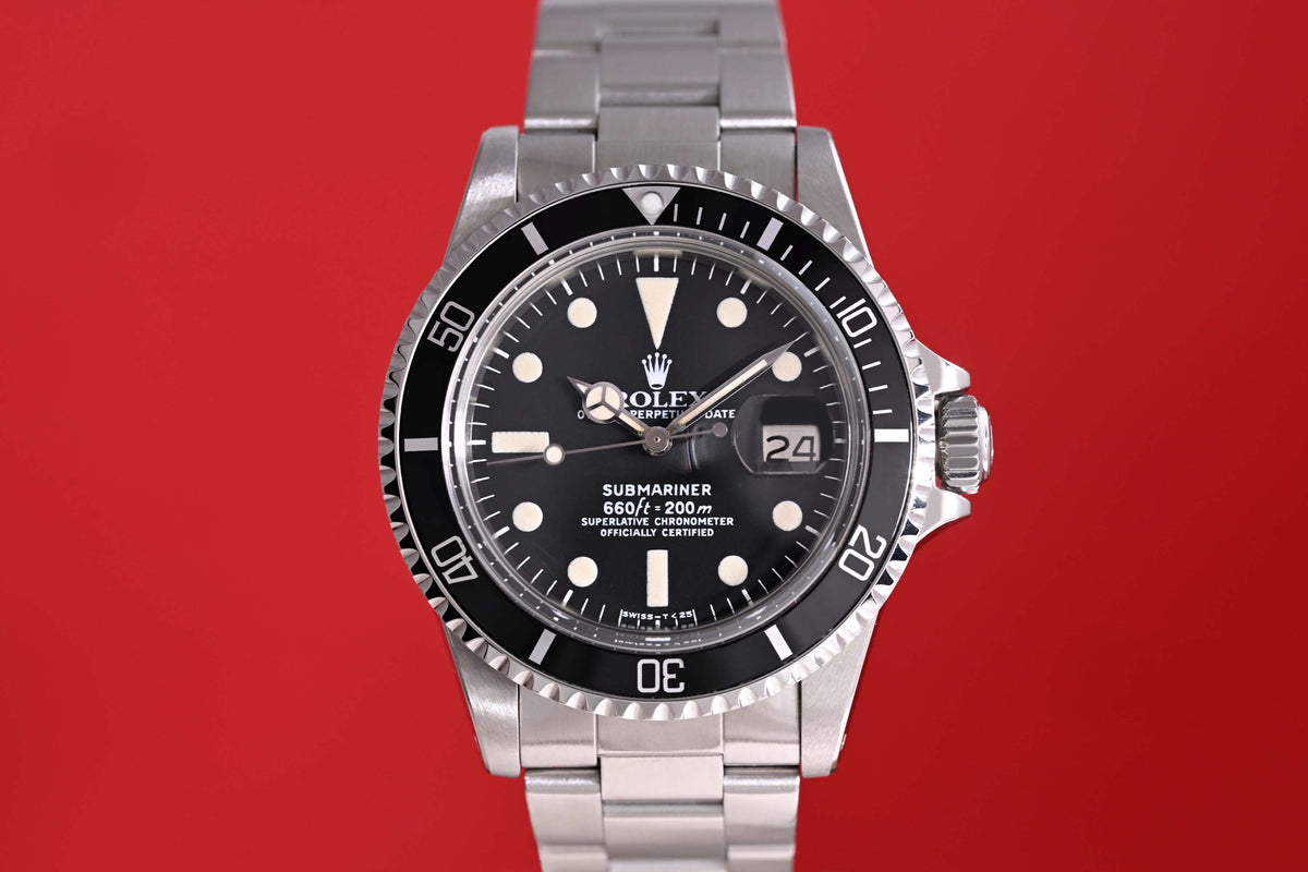 Rolex Submariner 1680 - Vintage - Box & Papers - 1978
