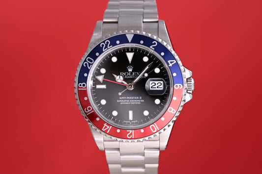 Rolex GMT Master II 16710 - Pepsi - Full Set
