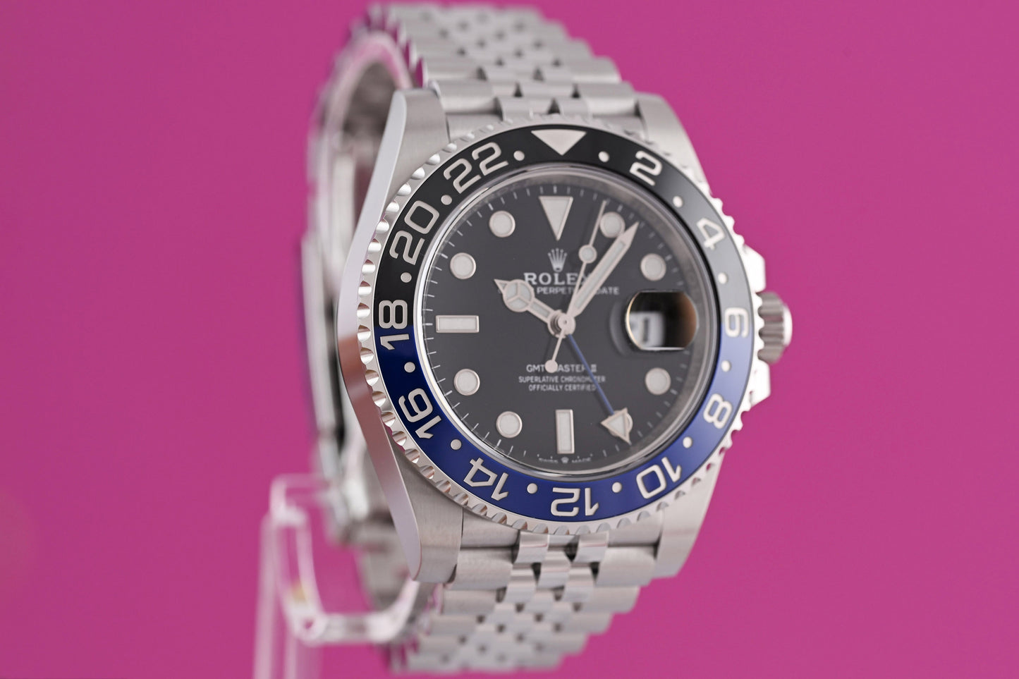 Rolex GMT Master II Batgirl 126710BLNR - Full Set - NEW