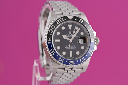 Rolex GMT Master II Batgirl 126710BLNR - Full Set - NEW