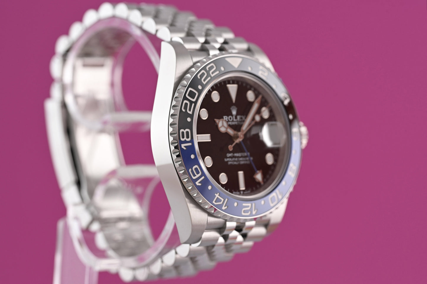 Rolex GMT Master II Batgirl 126710BLNR - Full Set - NEW