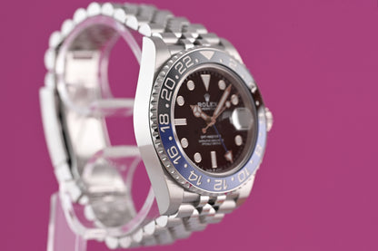 Rolex GMT Master II Batgirl 126710BLNR - Full Set - NEW