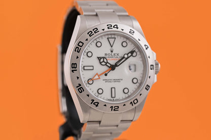 Rolex Explorer II 226570 - Polar Dial - Full Set - 2026