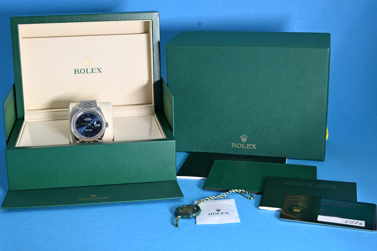Rolex Datejust 41 - 126334 Blue Dial - Full Set - NEW 2026