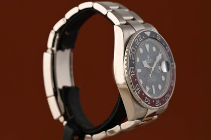 Rolex GMT Master II 126719BLRO - White Gold Pepsi - Full Set - Blue Dial